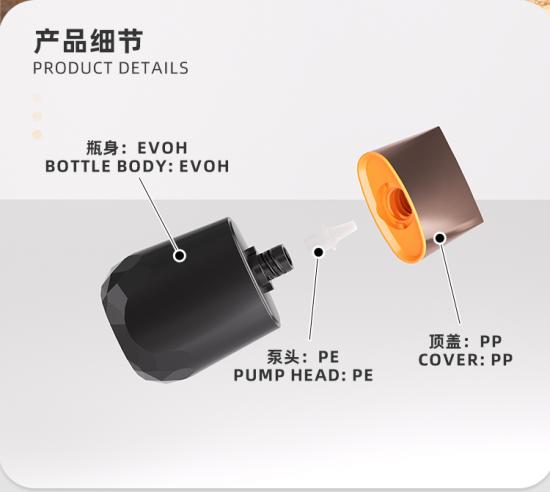 20ml 40ml 60ml Family Set Plastic Soft Squeeze Sunscreen Bottle