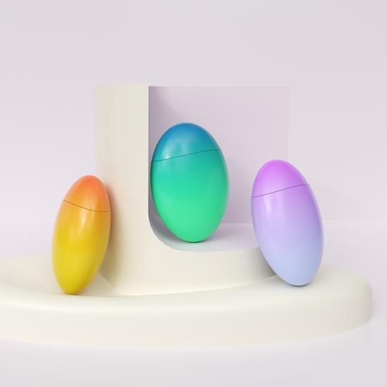 50ml egg Shape Sunscreen Bottle