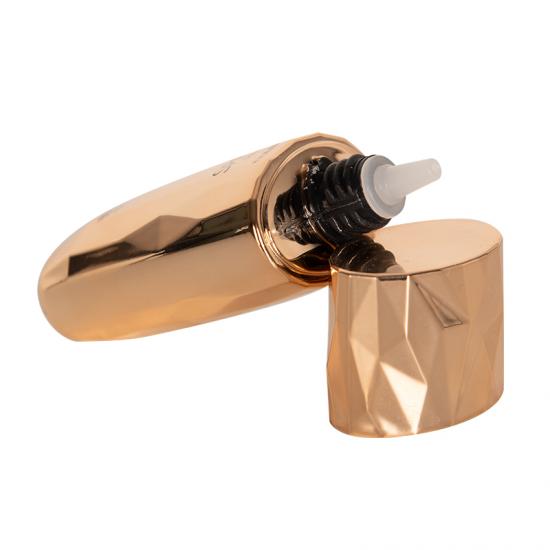 50ml Special Shape Plastic Sunscreen Bottle With Electroplate