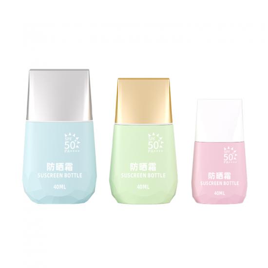 20ml 40ml 60ml Family Set Plastic Soft Squeeze Sunscreen Bottle